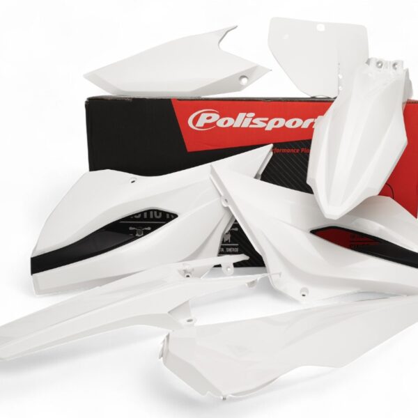 Kit plastiche POLISPORT Husqvarna TC FC 2014–2016 bianco
