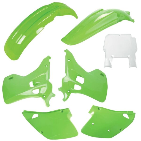 Kit plastiche POLISPORT Kawasaki KX 1992 verde bianco