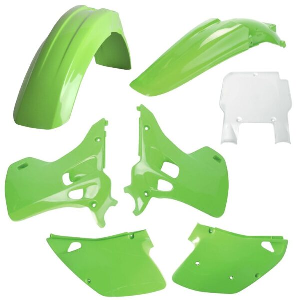 Kit plastiche POLISPORT Kawasaki KX 1993 verde bianco