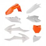 Kit plastiche POLISPORT KTM 85 SX 2018–2024 arancione bianco