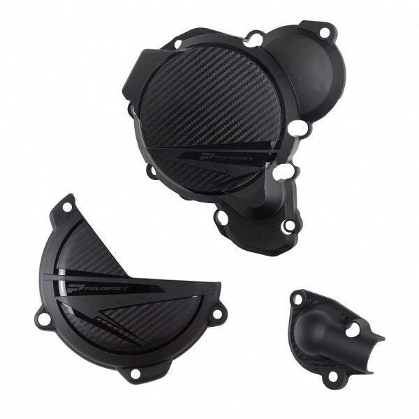 Kit protezioni motore POLISPORT KTM 250 300 EXC nero