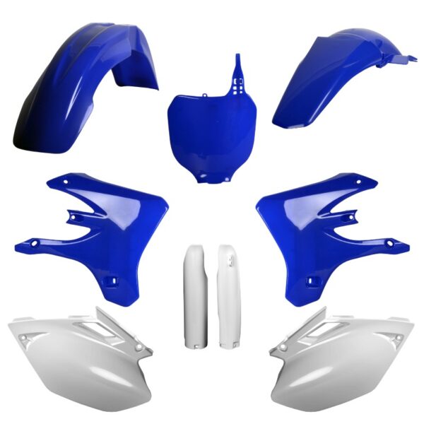 Kit plastiche POLISPORT Yamaha YZ 250F 450F 2005 blu bianco