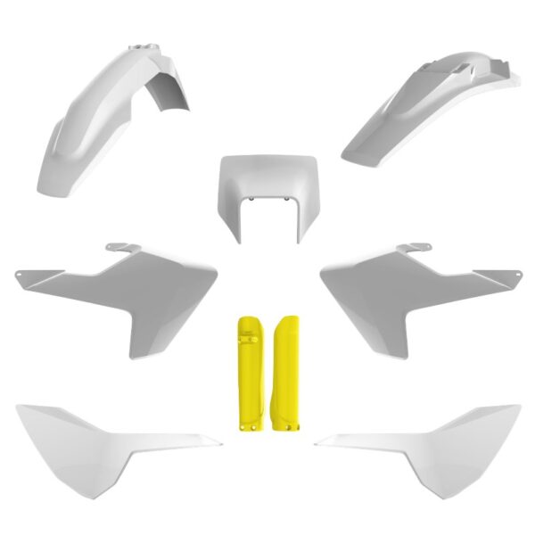 Kit plastiche POLISPORT Husqvarna TX FE TE 2017–2019 bianco
