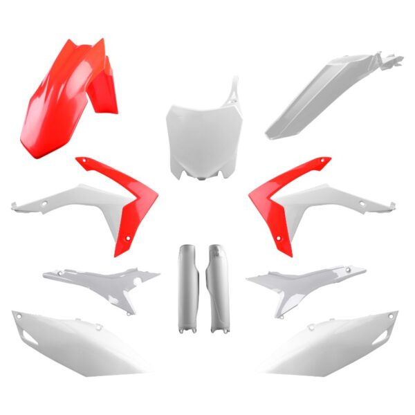 Kit plastiche POLISPORT Honda CRF 250R 450R 2013–2017 rosso bianco