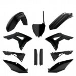 Kit plastiche POLISPORT Honda CRF 250R 450R 2017–2021 nero
