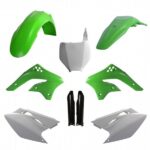 Kit plastiche POLISPORT Kawasaki KX 450F 2006–2008 verde bianco