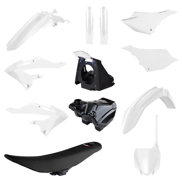 Kit restyling completo POLISPORT YZ 125 250 2002–2021 bianco