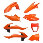 Kit plastiche POLISPORT KTM EXC 2017–2019 arancione nero