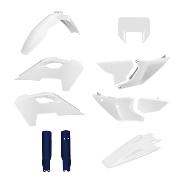 Kit plastiche POLISPORT Husqvarna FE/TE bianco blu