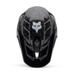 Casco Motocross FOX V3 RS Carbon Solid Nero Lucido - immagine 4