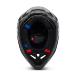 Casco Motocross FOX V3 RS Carbon Solid Nero Lucido - immagine 6