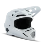 Casco Motocross FOX V3 Solid Bianco Opaco - immagine 3