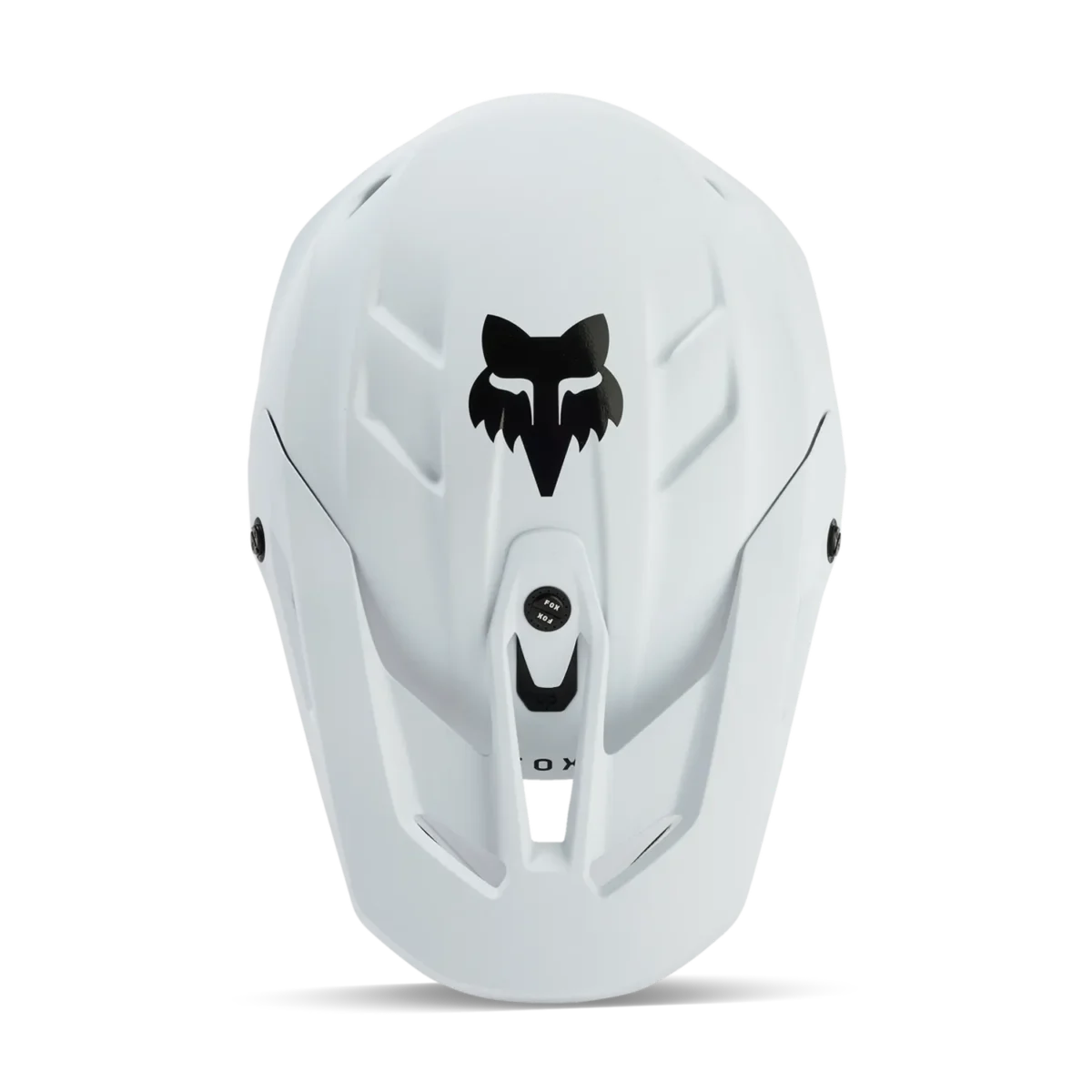 Casco Motocross FOX V3 Solid Bianco Opaco - immagine 10