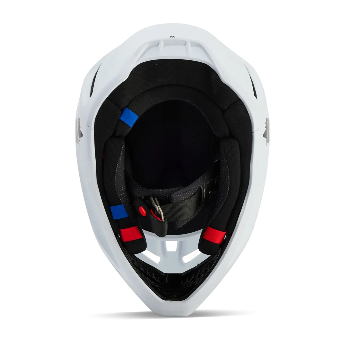 Casco Motocross FOX V3 Solid Bianco Opaco - immagine 8