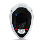Casco Motocross FOX V3 Solid Bianco Opaco - immagine 8