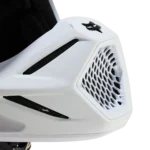 Casco Motocross FOX V3 Solid Bianco Opaco - immagine 6