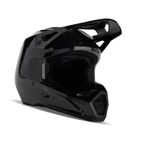 Casco Motocross FOX V1 Solid Nero