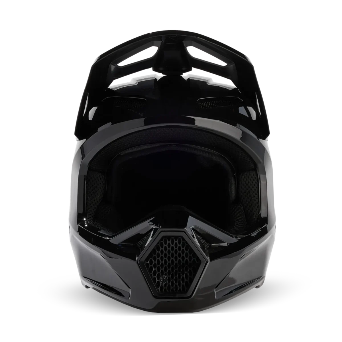 Casco Motocross FOX V1 Solid Nero - immagine 3