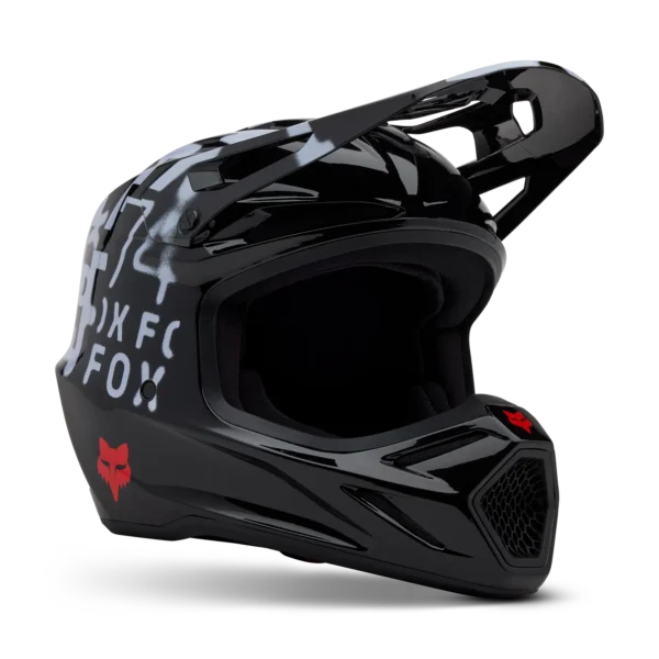 Casco Motocross FOX V3 Seventy4 Nero