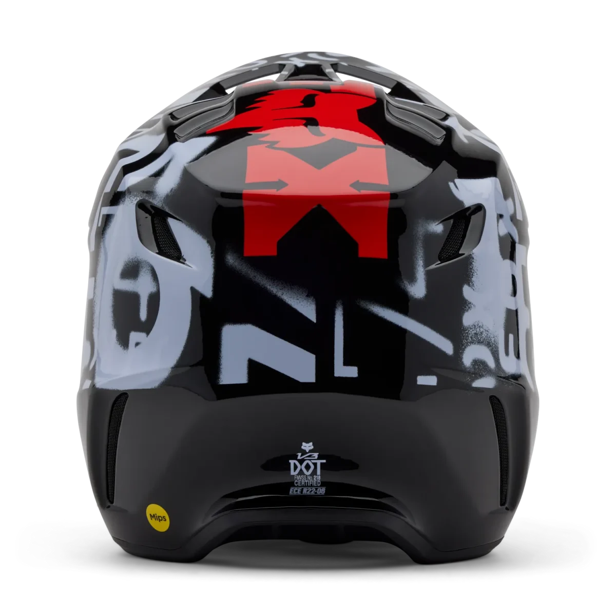 Casco Motocross FOX V3 Seventy4 Nero - immagine 5