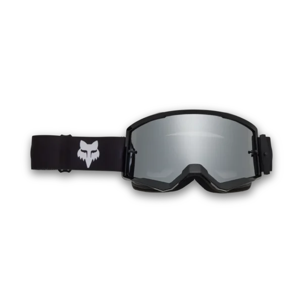 Maschera Motocross FOX Main Nero Lente Specchio
