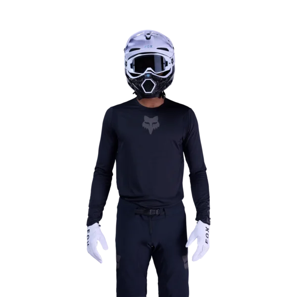 Completo motocross FOX Flexair Blackout – Nero