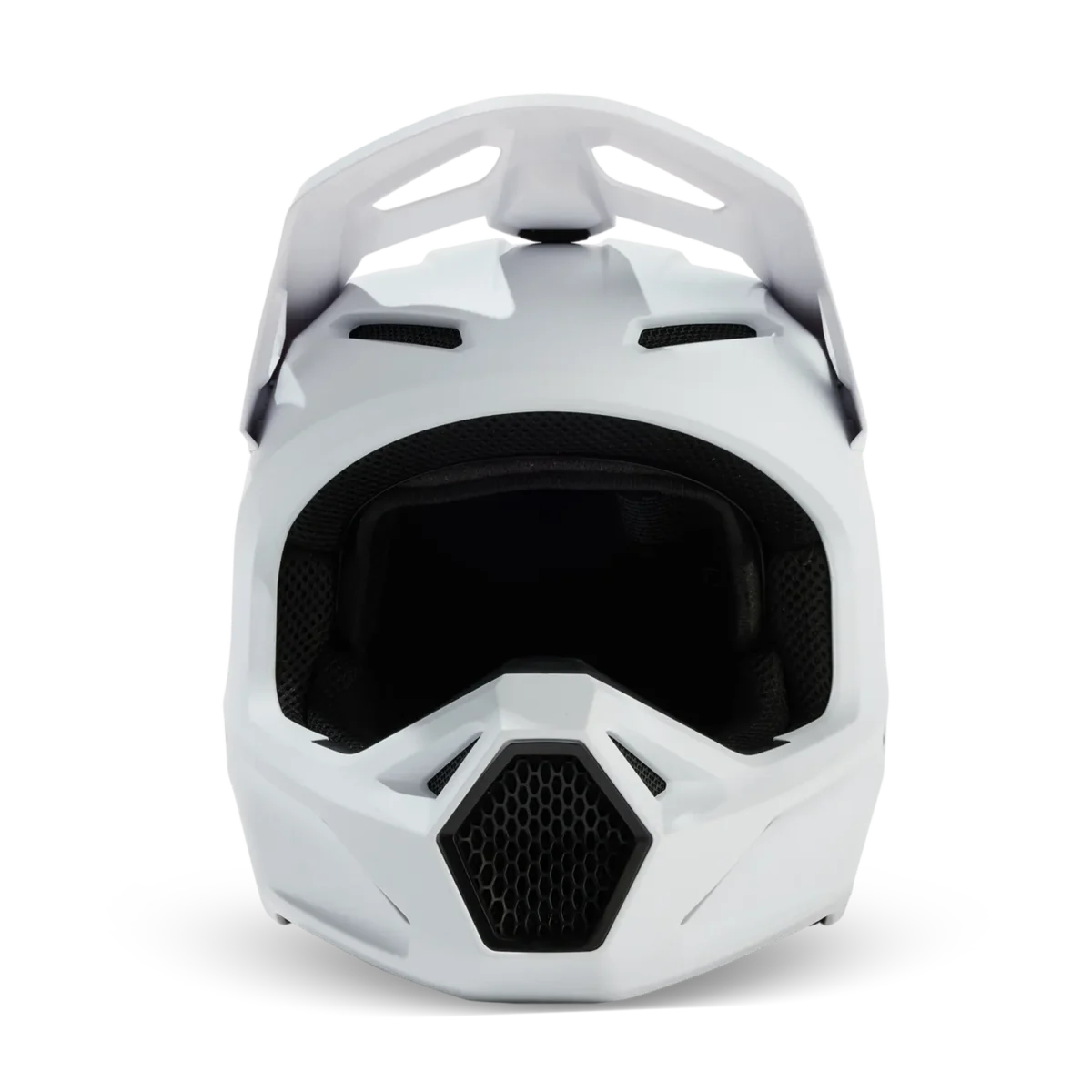 Casco Motocross FOX V1 Solid Bianco - immagine 3