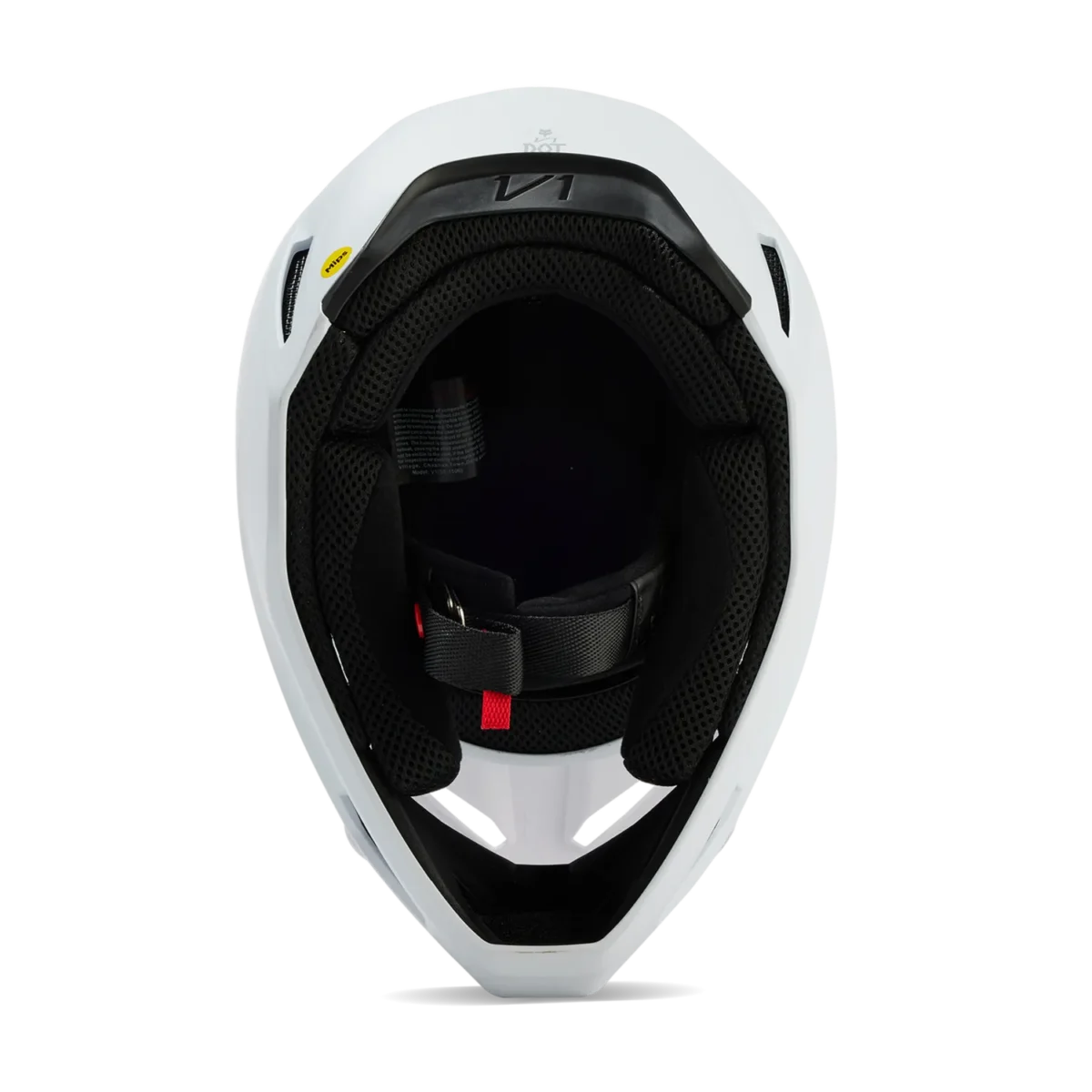 Casco Motocross FOX V1 Solid Bianco - immagine 8