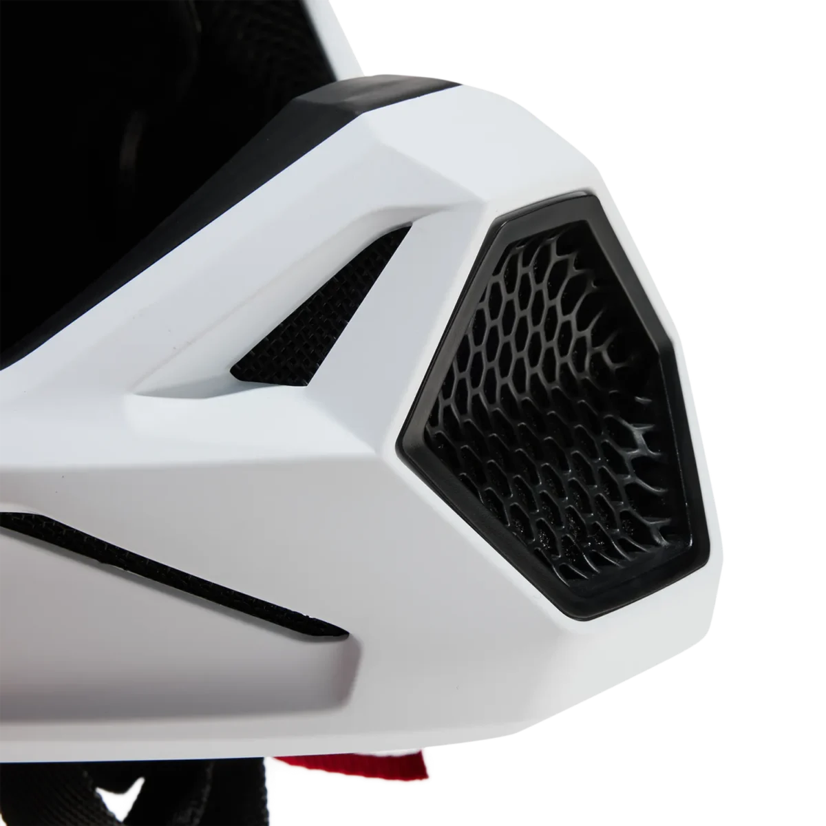 Casco Motocross FOX V1 Solid Bianco - immagine 7