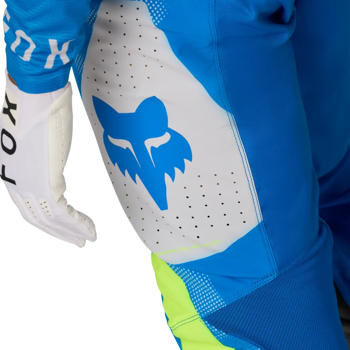 Completo motocross FOX Flexair Tactile – Blue Jewel - immagine 11