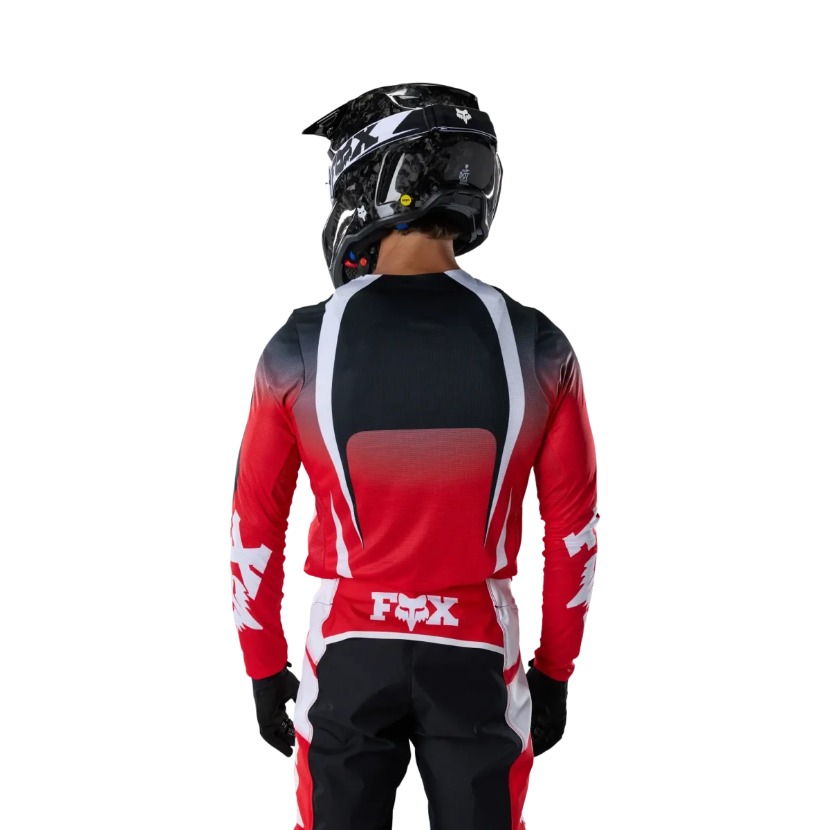 Completo motocross FOX Flexair Thorn – Rosso - immagine 2