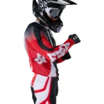 Completo motocross FOX Flexair Thorn – Rosso - immagine 4