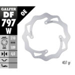 Disco freno posteriore Galfer Wave KTM 85 SX 2011-2020
